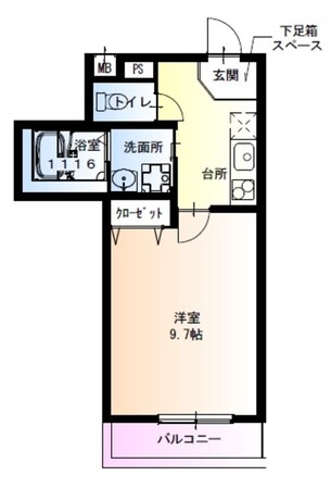 フジパレス中加賀屋Ⅵ番館の物件間取画像